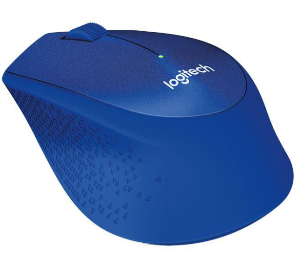 Logitech M330 Silent Plus (niebieska) - 329390 - zdjęcie 3
